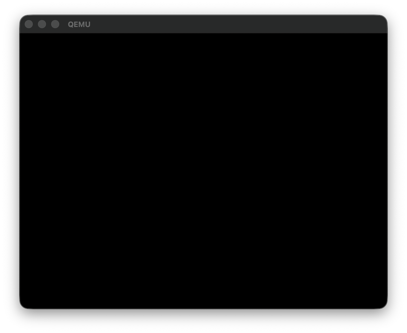operating system on qemu part2 result